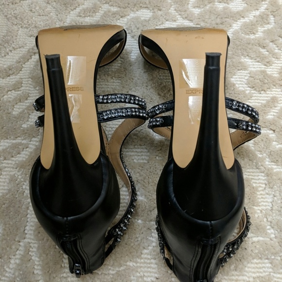 Black open toe - Picture 6 of 8